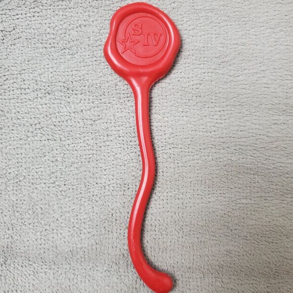 Maker's Mark Stir Sticks Set Of Two Adult's Red 4.5" Collectible Bar Whiskey - Picture 2 of 4